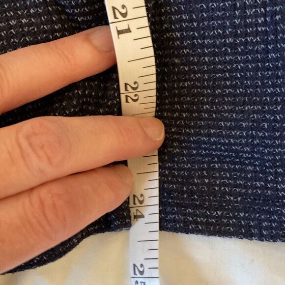 Michael Lauren ML-5375-NVT Shane Oversized Pullover Size XS/S Navy  NWT - Picture 9 of 11